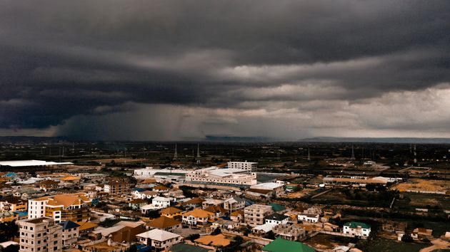 A neighbourhood in Accra, Ghana