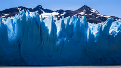 A picture of sea ice in Antarctica