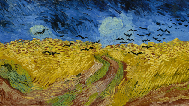 Wheatfield with crows by Vincent Van Gogh