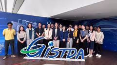 a group picture of GISTDA participants