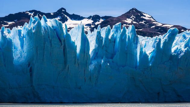 A picture of sea ice in Antarctica