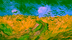 Wheatfield with crows by Vincent Van Gogh