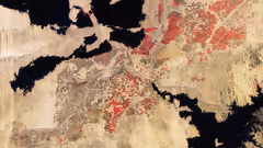 Satellite image of agricultural developments in Southern Egypt