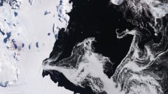 Satellite image of Terra Nova Bay, Antarctica