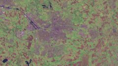 Satellite image of Enschede